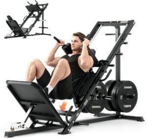 Mikolo Leg Press Hack Squat Machine Combo