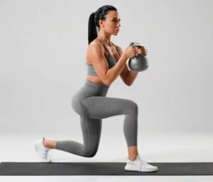 Kettlebell Lunges