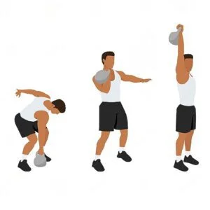 Kettlebell Clean and Press
