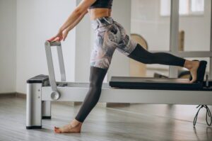 Pilates reformer legs