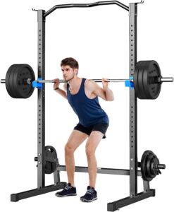 BEKING Power Rack Squat Rack Cage With Weight Plate Storage