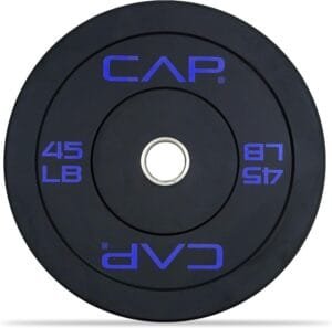 Standard weight plates for adding resistance to a prowler sled