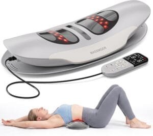 Electric Lumbar Traction Device for Back Stretching