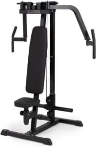 Titan Fitness rear deltoid machine side view