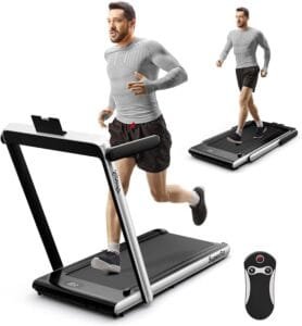 Goplus 2 in 1 Folding Treadmill