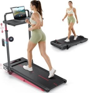 desk treadmill with Incline