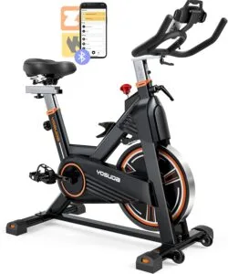 YOSUDA Pro Magnetic Exercise Bike, an excellent example of a high-quality type of stationary bike for home workouts.