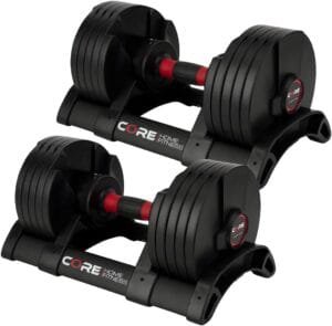 adjustable dumbbells for small space gym