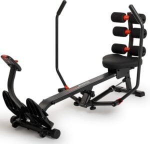 Hydraulic rowing machine